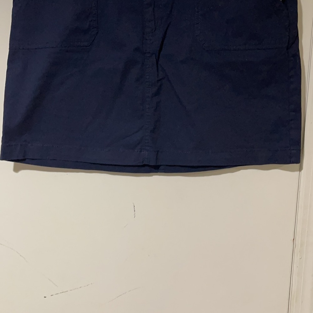 Croft & Barrow Skort Skirt For Women Sz 14 Petite Stretch Navy Blue Color, NWT - Picture 3 of 10